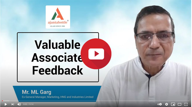 AMISUM INFRATECH PRIVATE LIMITED fulfilling glass packaging needs for the past 40 years – M.L. Garg, HNG & Industries